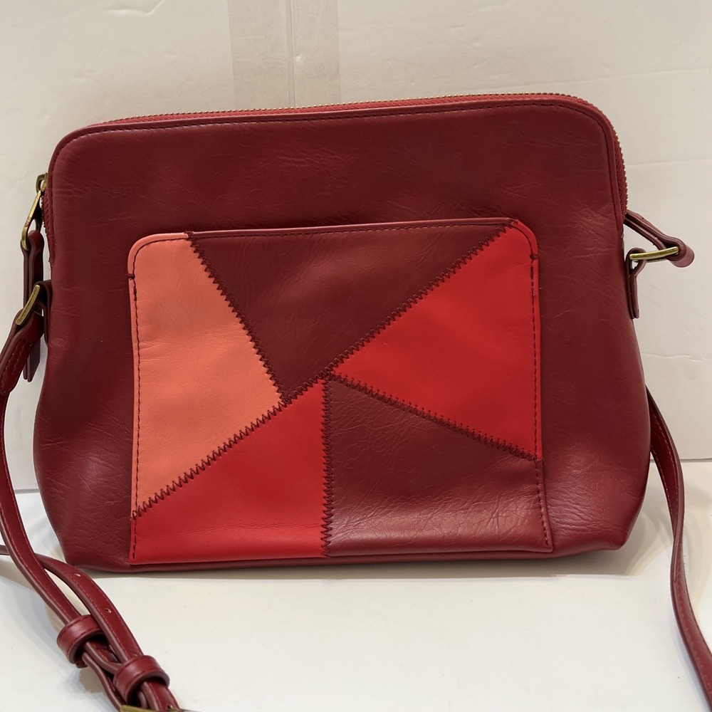 Universal Threads Cayden Patchwork Crossbody Purs… - image 1